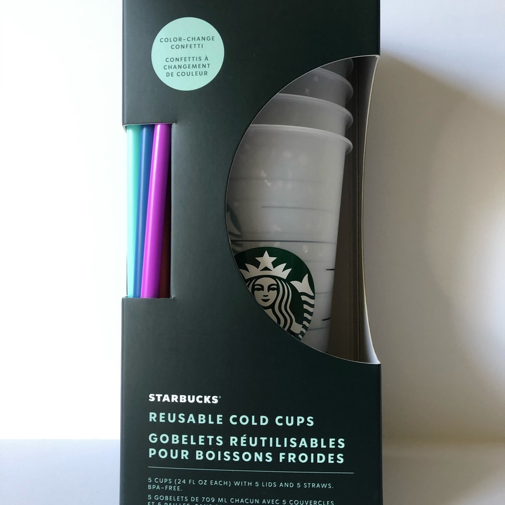 Starbucks summer 2021 color changing cups